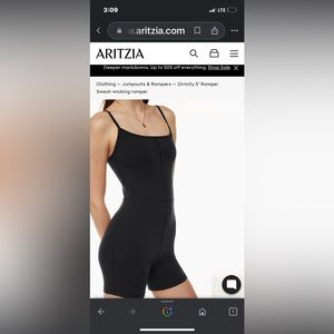 Aritzia Wilfred Free Romper